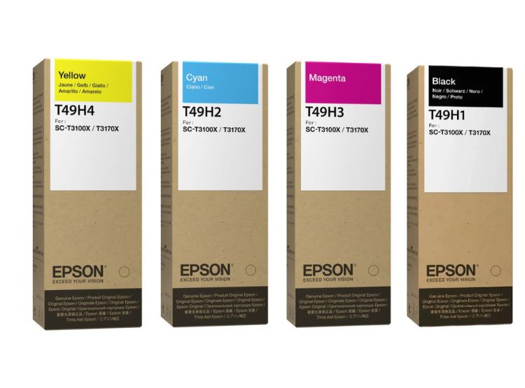 Pack Completo de Tintas Epson para Plotter T3100X/T3170X