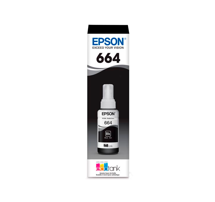 Tinta Epson T664 Negra