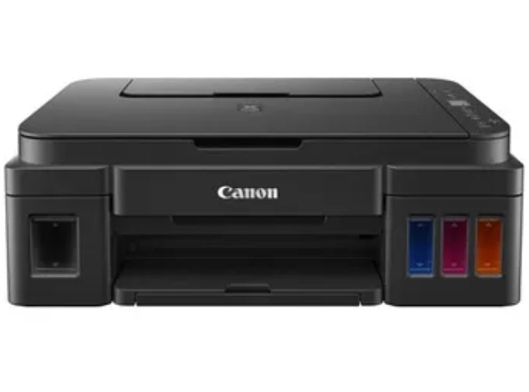 Impresora A Color Multifunción Canon Pixma G2110 Negra 220v