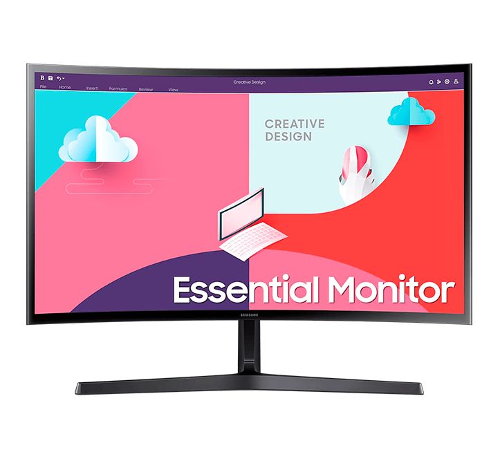 Monitor Curvo Samsung S24C366EAL 24“ Full HD 4Ms 75Hz
