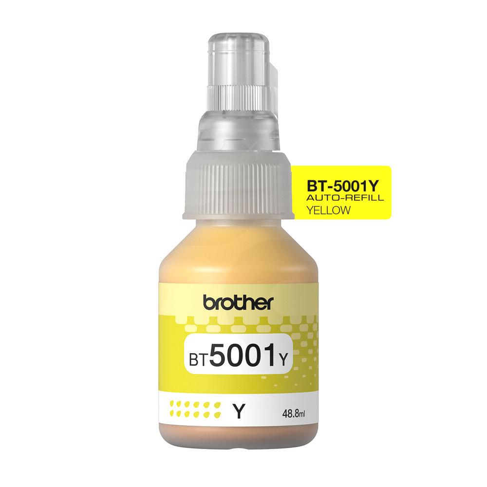 Botella de tinta amarilla BT5001Y