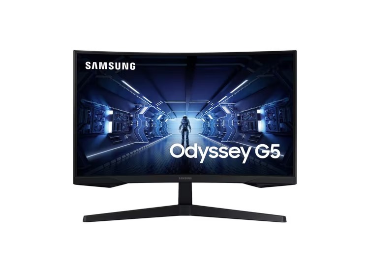 Monitor Gamer Curvo Samsung Odyssey G5 Led 27' Negro 144hz